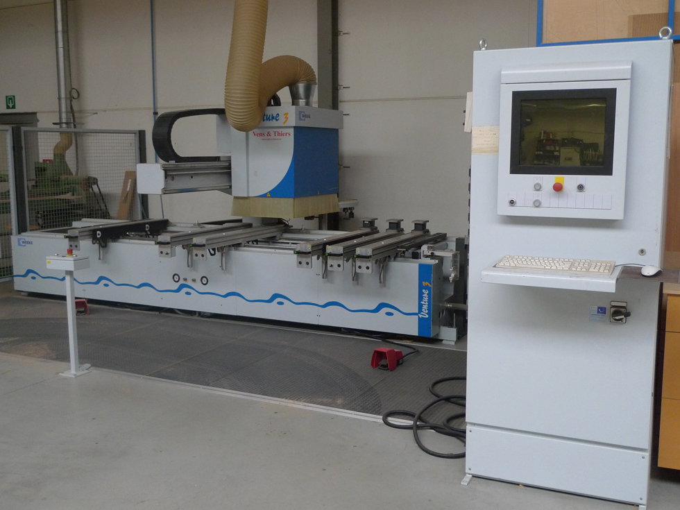 CNC bovenfrees Weeke